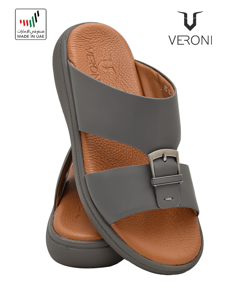 Veroni-[V396]-VHT-100-Grey-Gents-Sandal-6