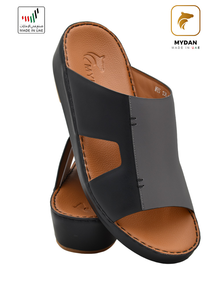 Mydan-[MD126]-MYS-136-Black-Gents-Sandal-6