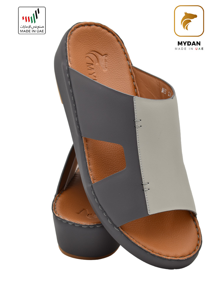 Mydan-[MD126]-MYS-136-Grey-Gents-Sandal-6