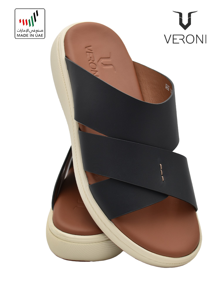 Veroni-[V399]-VHT-107-Black-Gents-Sandal-6