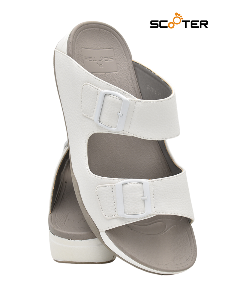 Scooter-[S52]-2103-White-Gents-Sandal-6