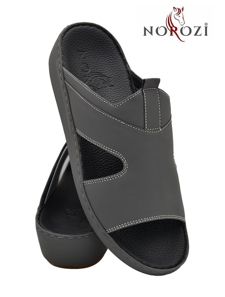 Norozi [NR66] 071 Grey Gents Sandal