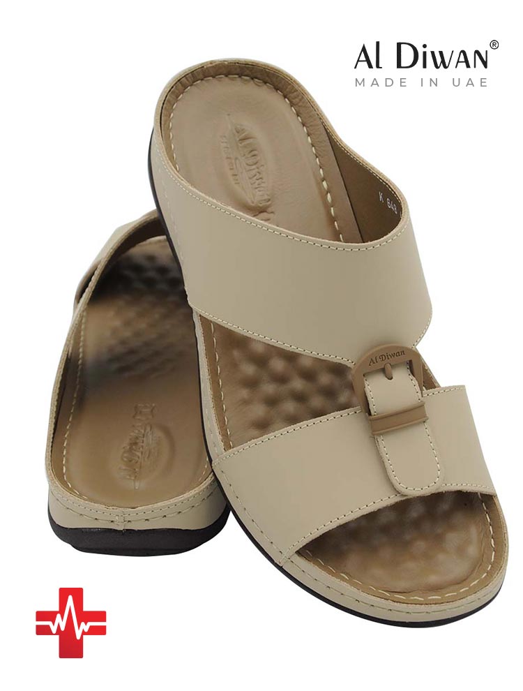 Al-Diwan-[W5]-K648-Medical-Full-Beige-Gents-Sandal-6