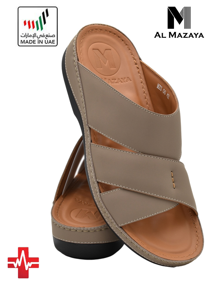 Al Mazaya [MZ68] MZ06 Sand Gents Sandal