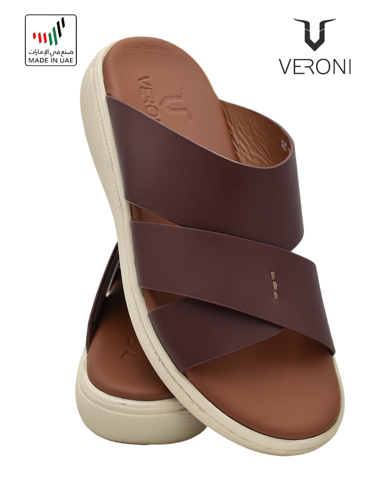 Veroni-[V406]-VHT-107-Maroon-Gents-Sandal-6