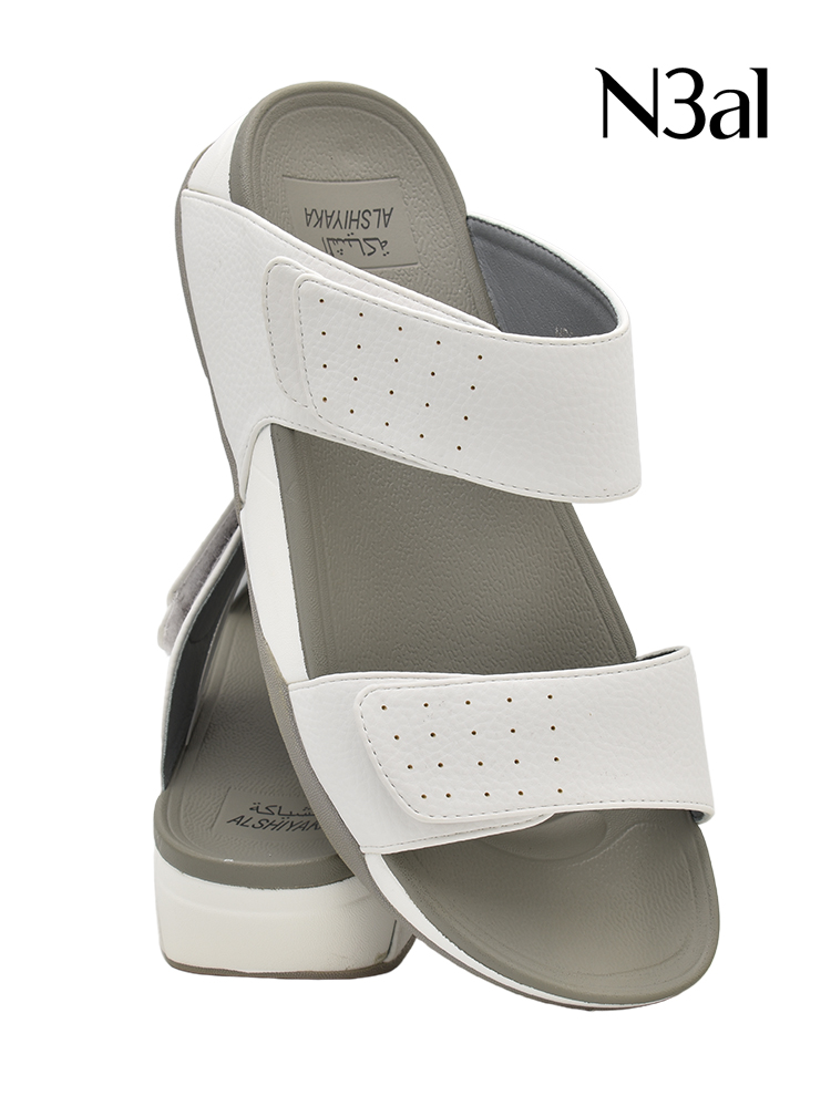 N3AL-[C1]-2003-White-Gents-Sandal-6