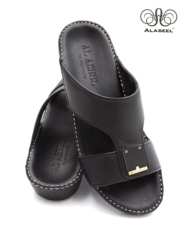 Al-Aseel-2164-Full-Black-Gents-Sandal-6