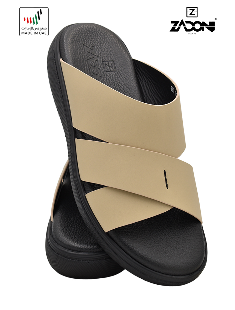 ZADONI [ZA22] ZHT-107 Beige Gents Sandal