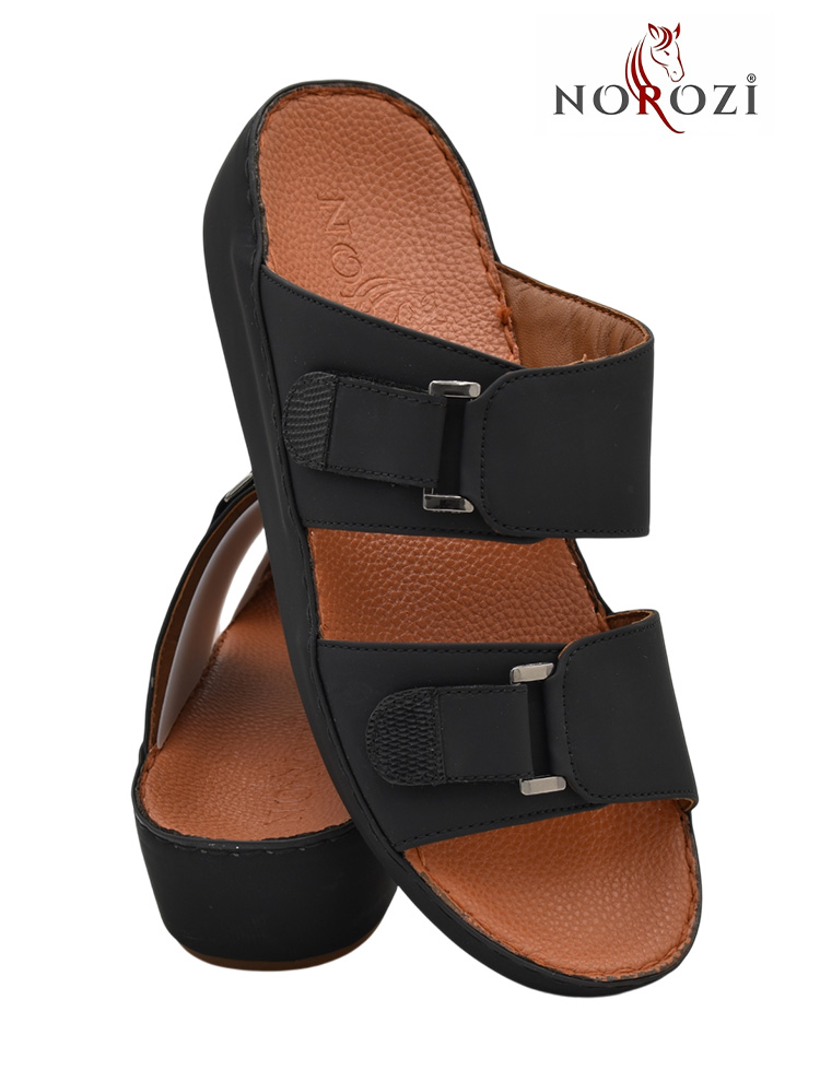 Norozi-[NR76]-072-Black-Gents-Sandal-6