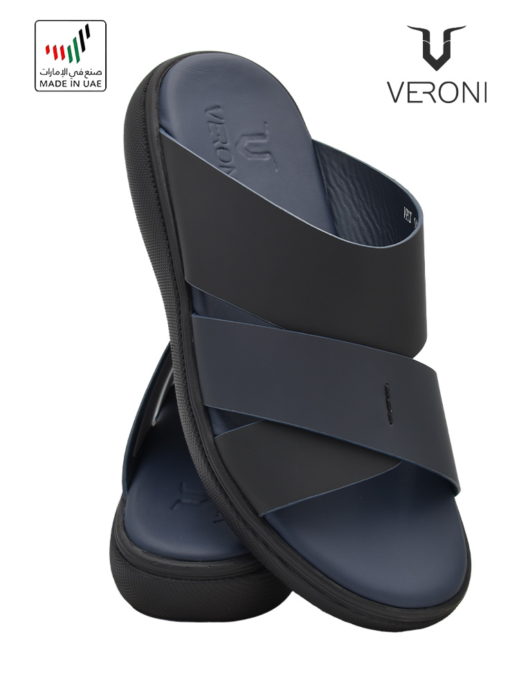 Veroni [V410] VHT-165 B-Blue Gents Sandal