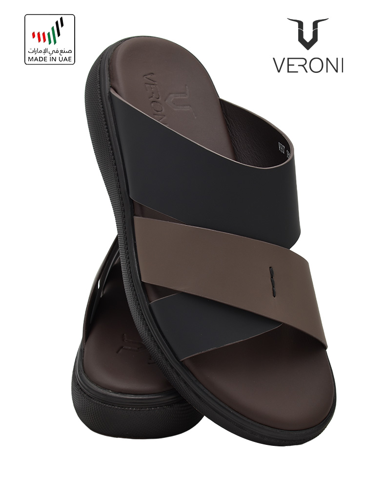 Veroni [V411] VHT-165 B-Brown Gents Sandal