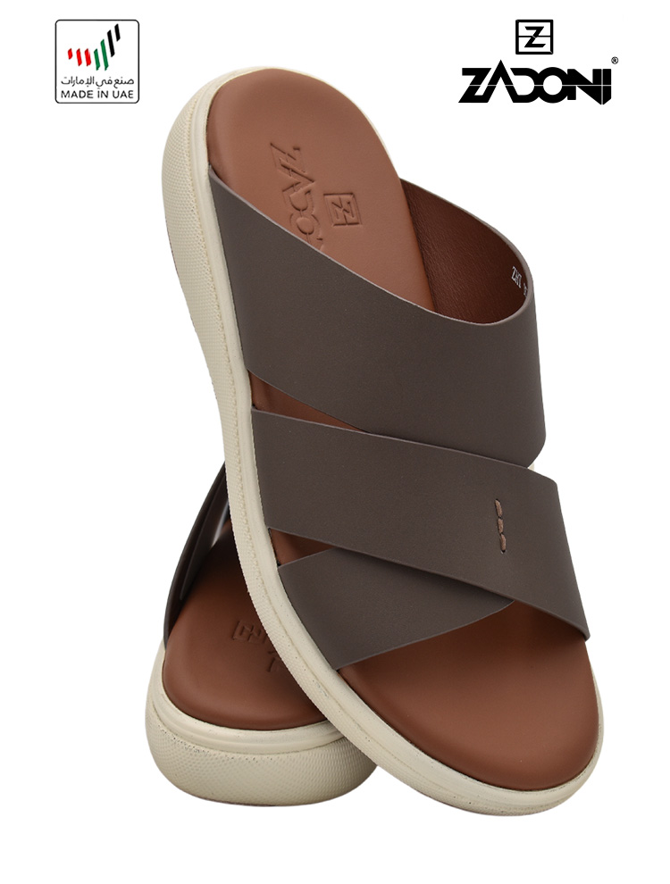 ZADONI [ZA35] ZHT-107 Light Brown Gents Sandal