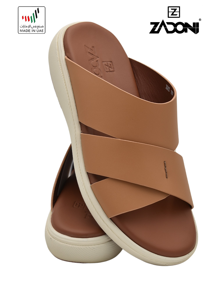 ZADONI [ZA39] ZHT-107 Camel Gents Sandal