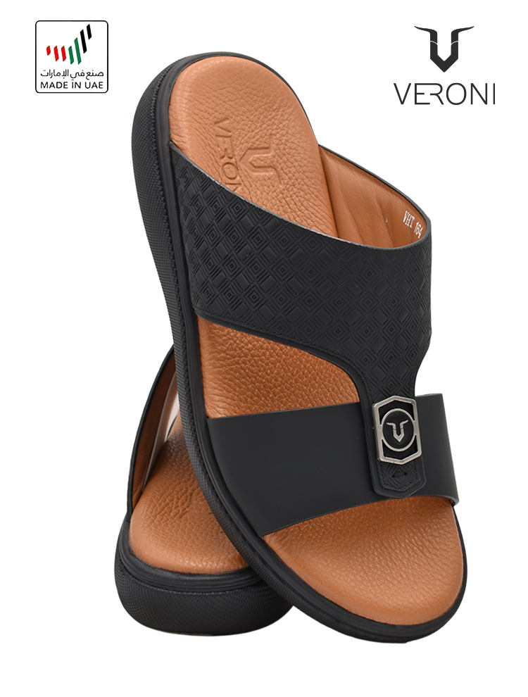 Veroni-[V413]-VHT-164-Black-Gents-Sandal-6