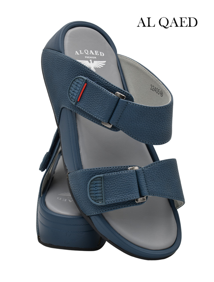 Al Qaed [Q24] 32405 Light Blue Gents Sandal