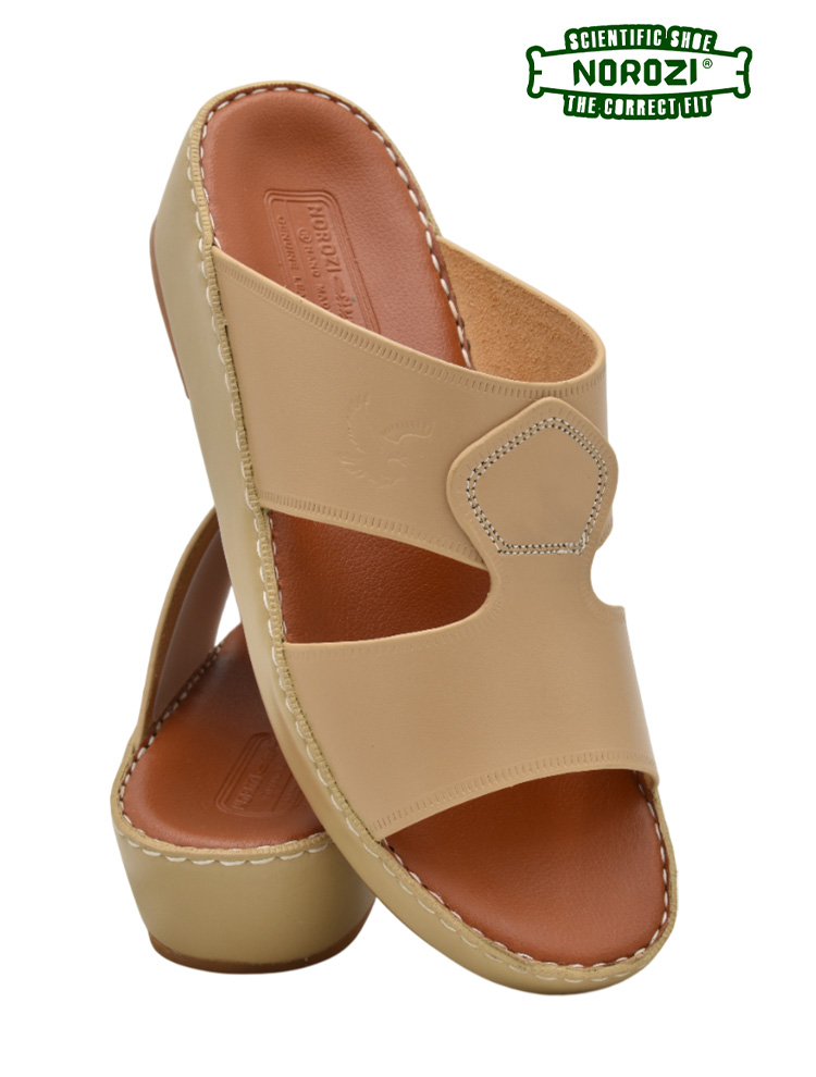 Norozi-[NR89]-023-Beige-Gents-Sandal-6