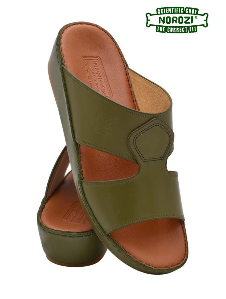 Norozi-[NR90]-023-Olive-Gents-Sandal-6