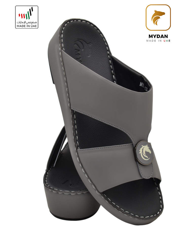 Mydan-[MD130]-MYS-137-Grey-Gents-Sandal-6