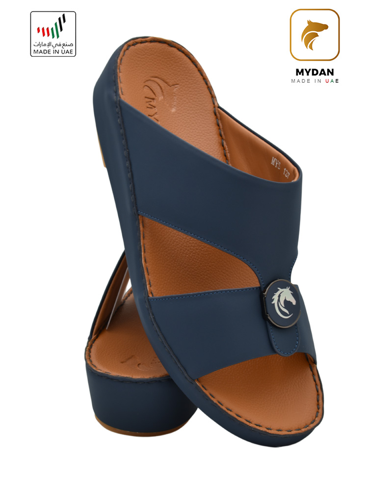 Mydan-[MD131]-MYS-137-Blue-Gents-Sandal-6