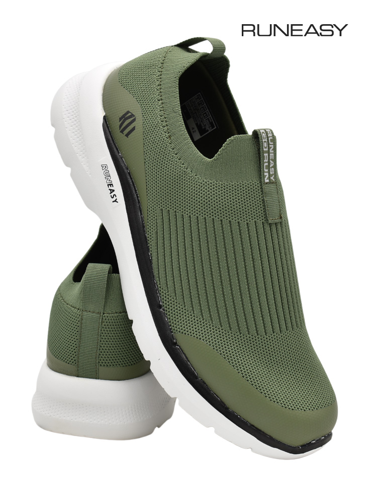 RUNEASY-[RE16]-RUN-718-Green-Gents-Shoes-6