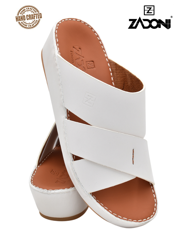 ZADONI-[ZA46]-ZA12-White-Gents-Sandal-6