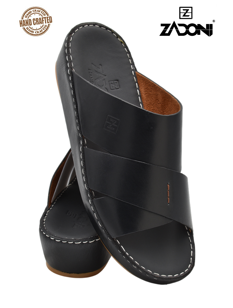 ZADONI-[ZA48]-ZA12-Full-Black-Gents-Sandal-6