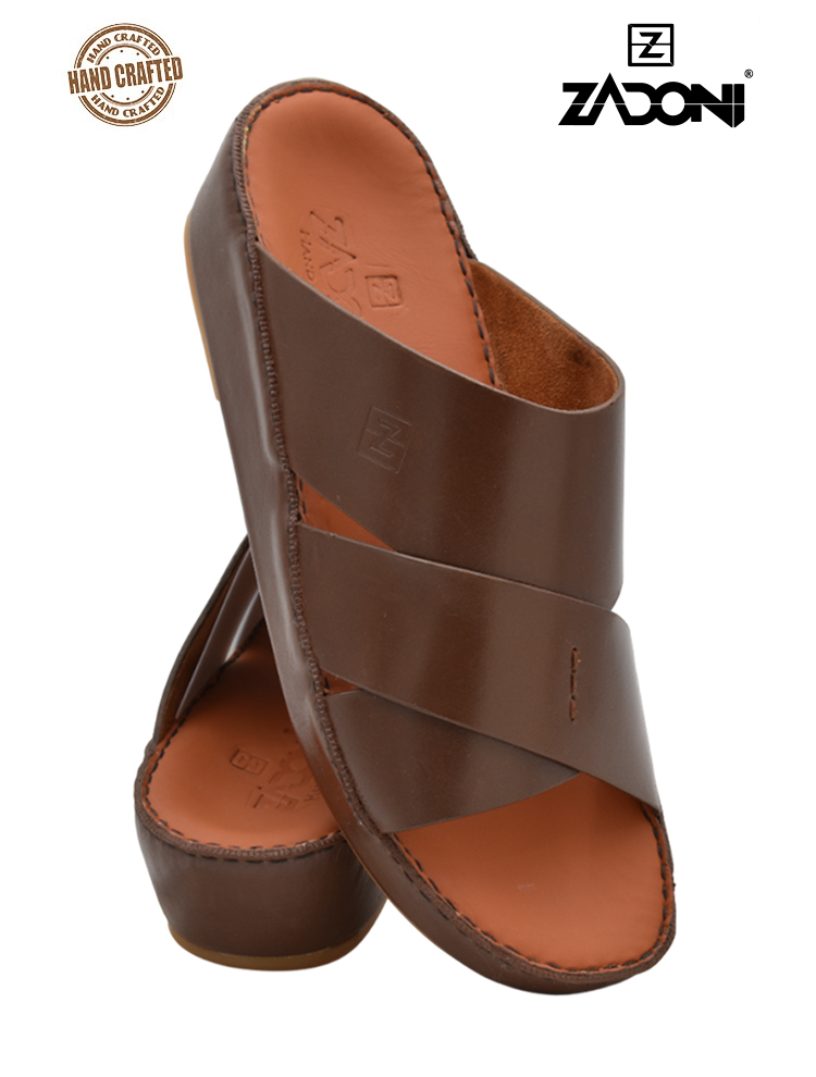 ZADONI-[ZA50]-ZA12-Brown-Gents-Sandal-6