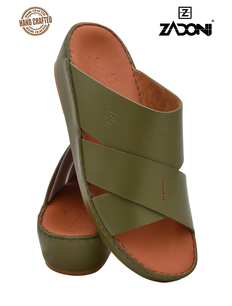 ZADONI-[ZA52]-ZA12-Olive-Gents-Sandal-6