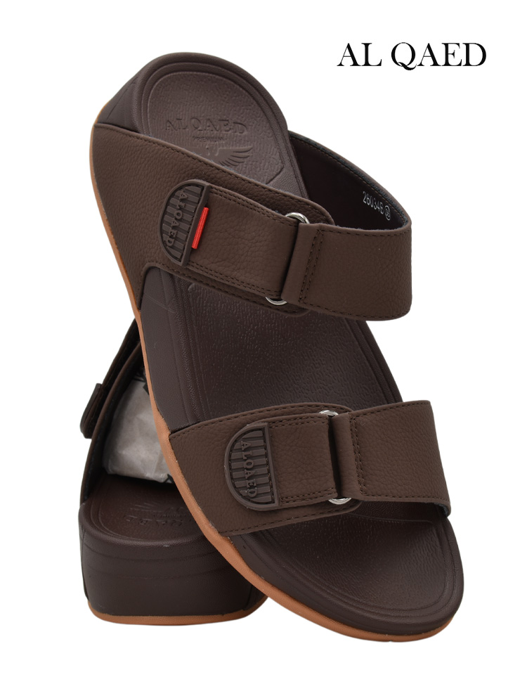 Al Qaed-[Q32]-26034B-Brown-Boys-Sandal-31