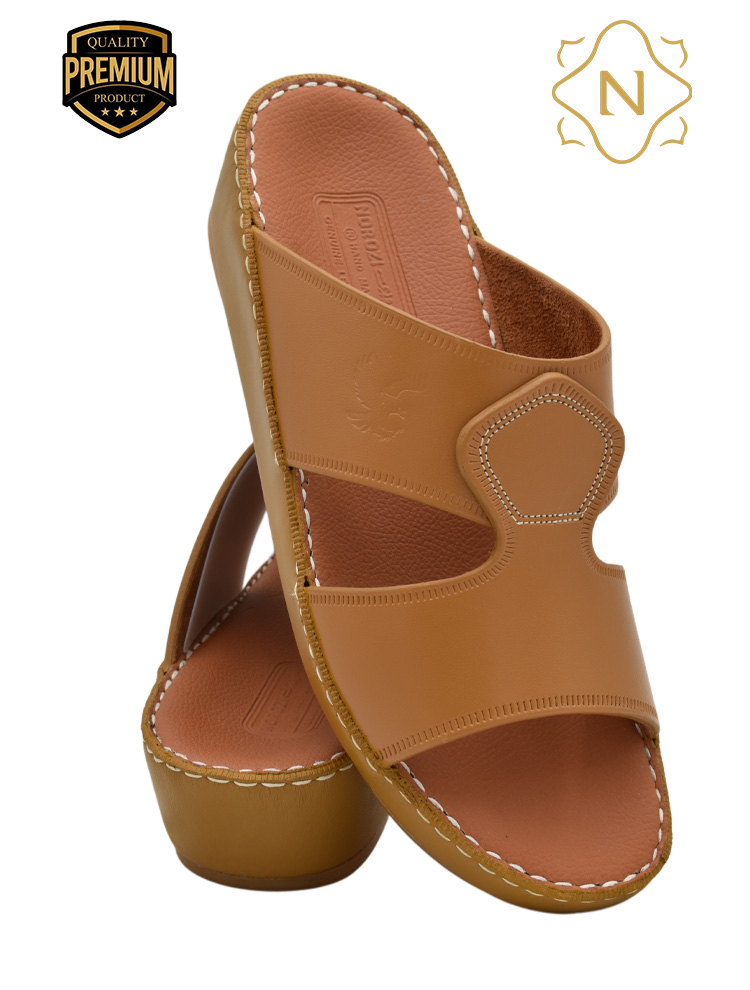 Norozi-Premium-[NP26]-023-Camel-Gents-Sandal-6