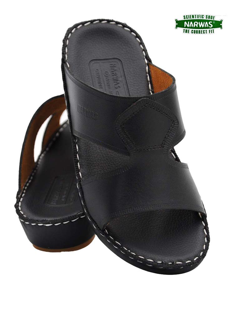 Narwas [N17] 1000 Full Black Boys Sandal