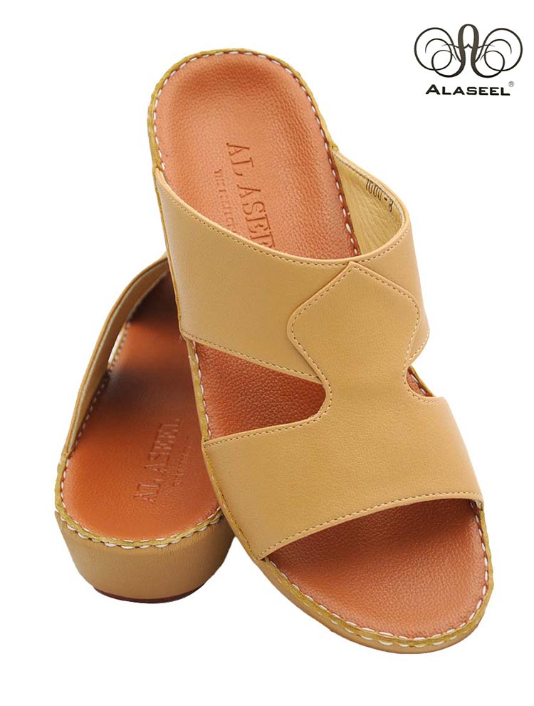 Al Aseel 1000 Beige Tan Gents Sandal