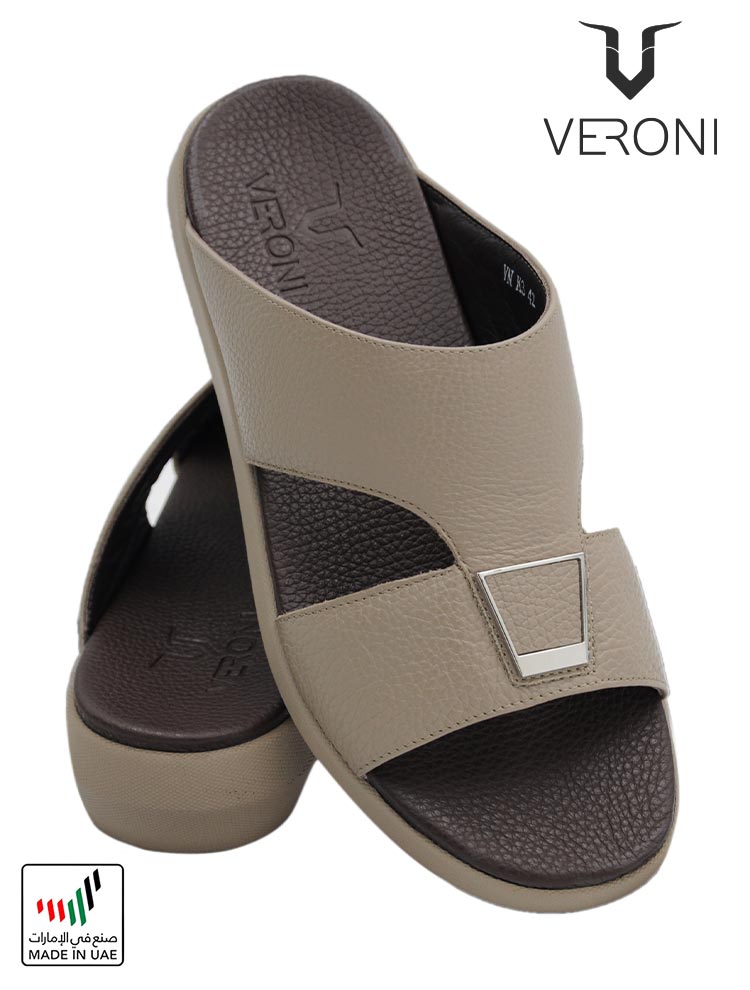 Veroni-[V65]-K3-Beige-Brown-Gents-Sandal-6