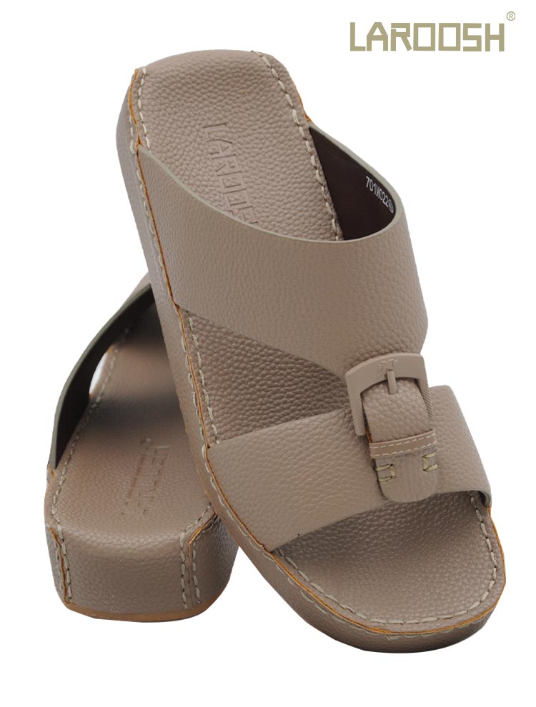 Laroosh [LR1] M022 Full Beige Gents Sandal