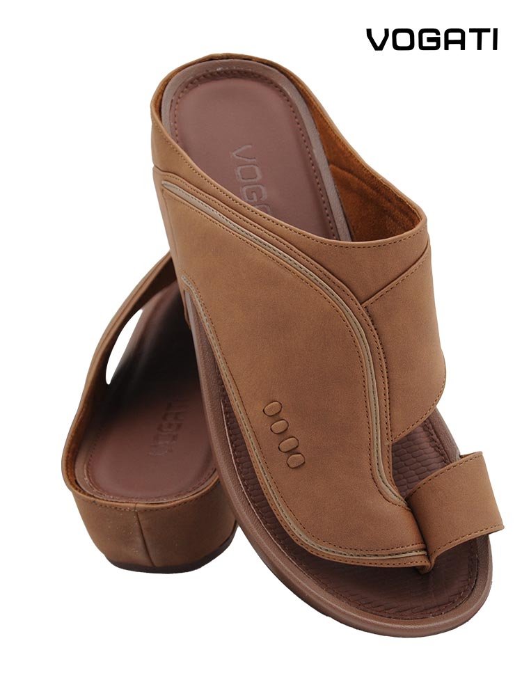 Vogati-[VO3]-M004-Light-Brown-Gents-Sandal-6