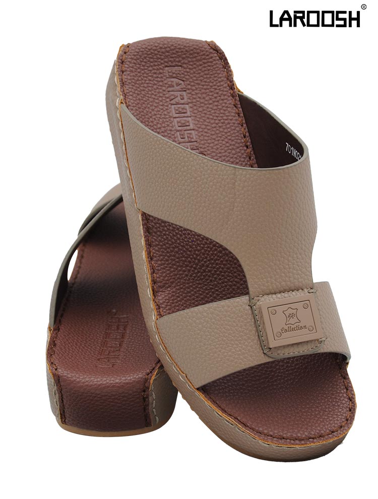 Laroosh-[LR12]-M021-Beige-Brown-Gents-Sandal-6