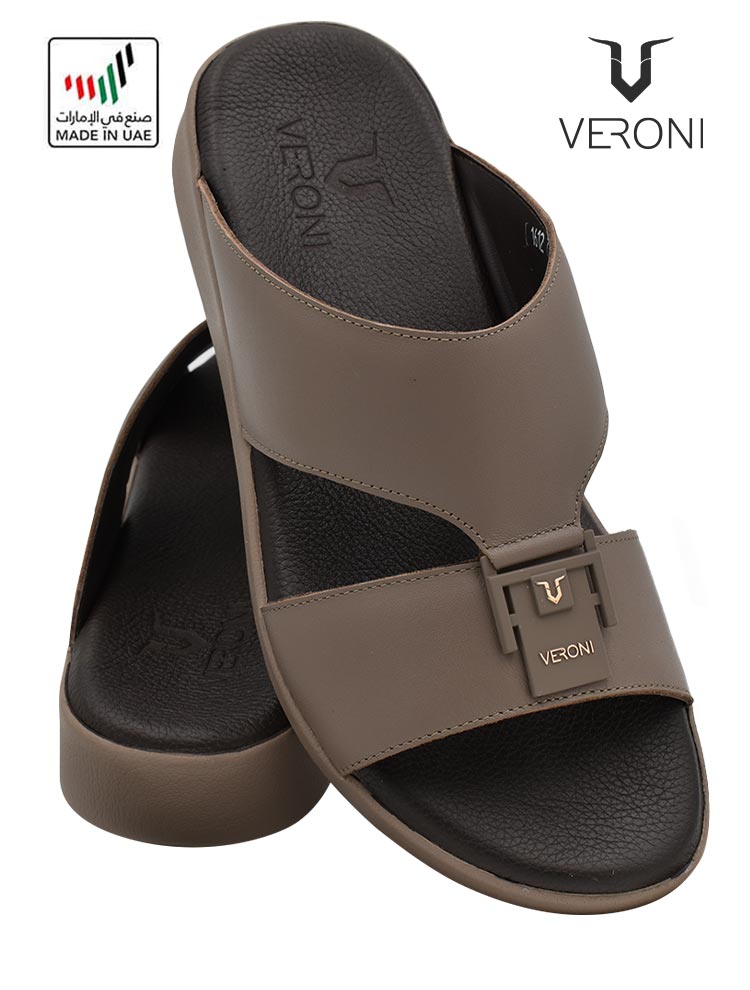 Veroni [V90] 1612-71 Light Brown Gents Sandal