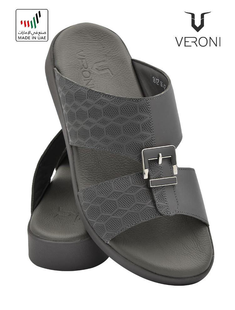 Veroni-[VN42]-1612-86-Full-Grey-Gents-Sandal-6
