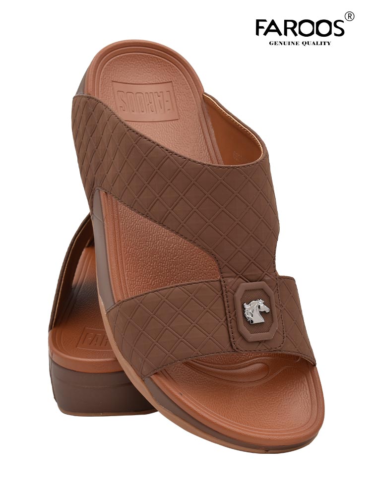 Faroos-[FR22]-M010-Brown-Gents-Sandal-6