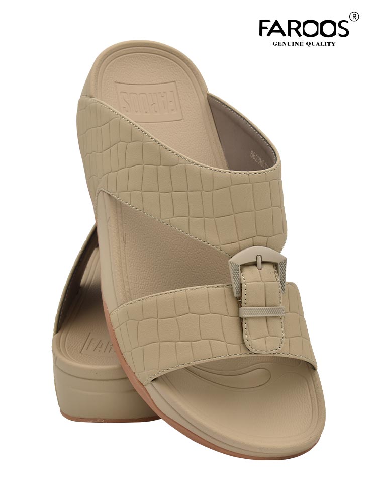 Faroos [FR32] M017 Stone Gents Sandal