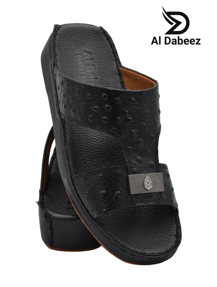 Al Dabeez [DB3] 942 Full Black Gents Sandal