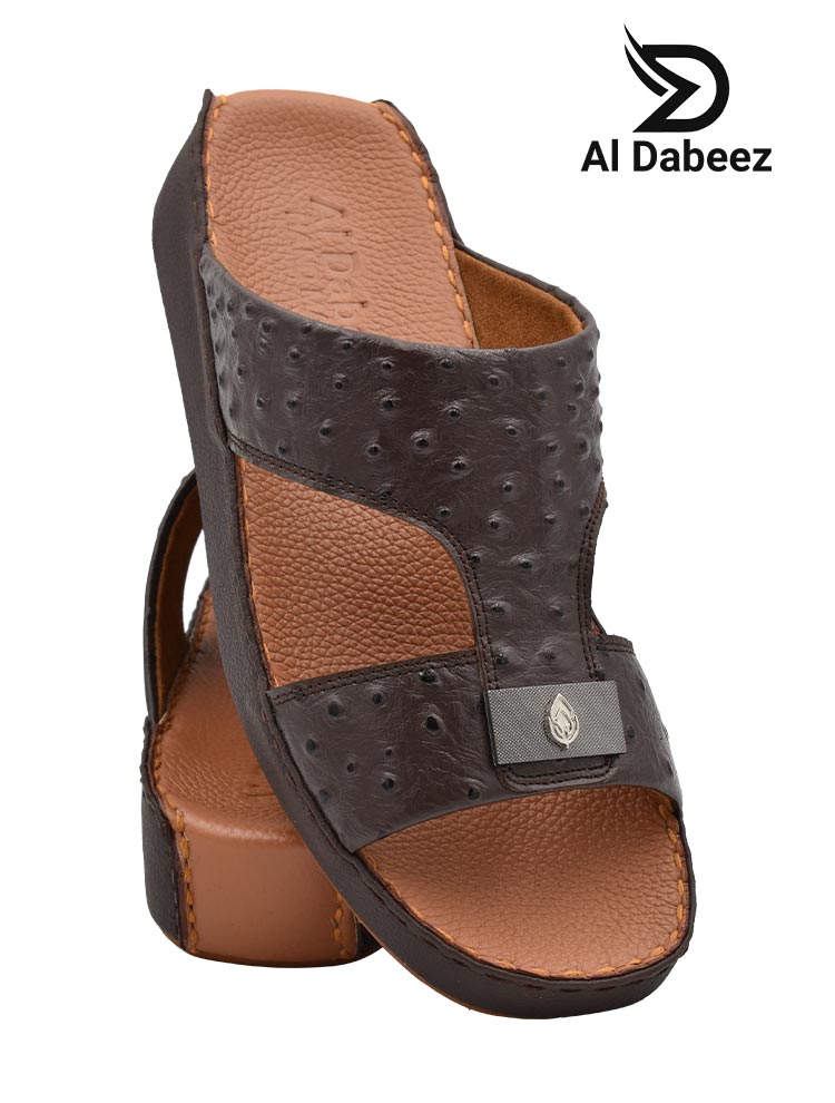 Al-Dabeez-[DB6]-942-Brown-Gents-Sandal-6