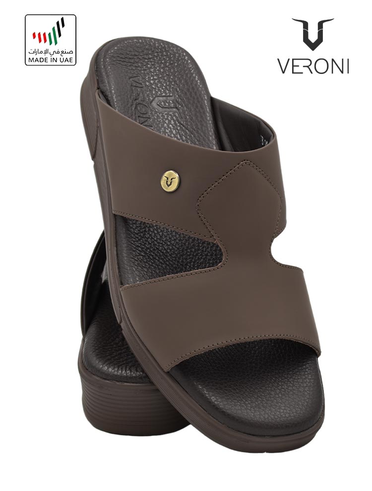 Veroni [V293] VIB-04 Brown Gents Sandal