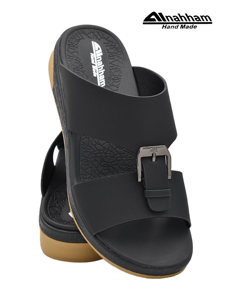 Al Nahham [NH10] 1004 Black Gents Sandal