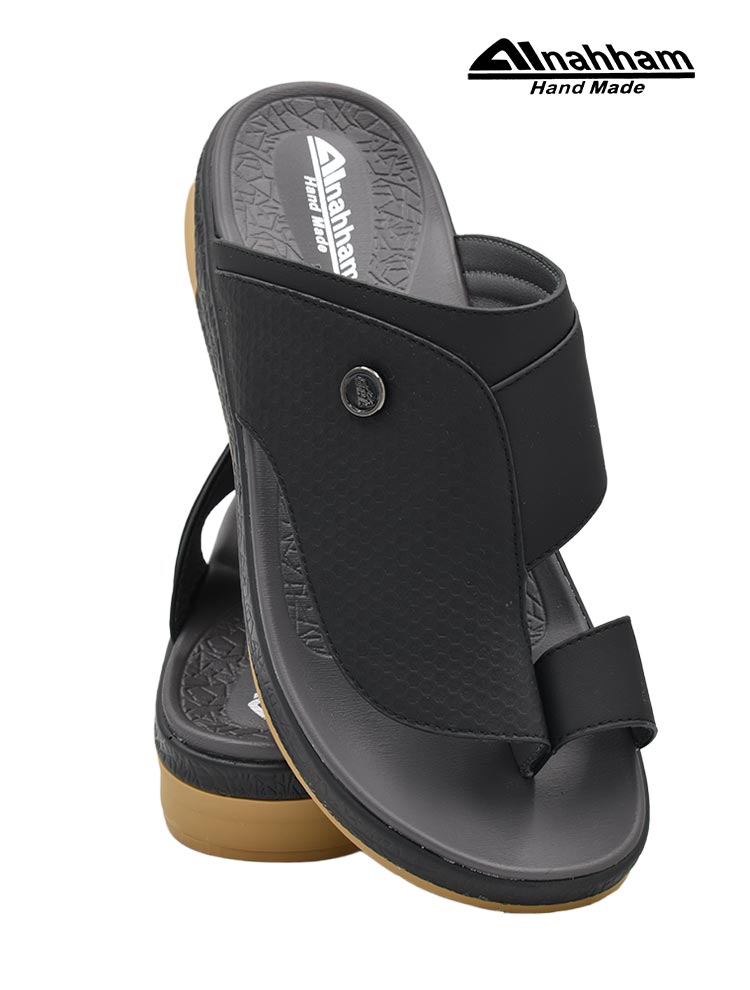 Al Nahham [NH13] 1003 Black Gents Sandal