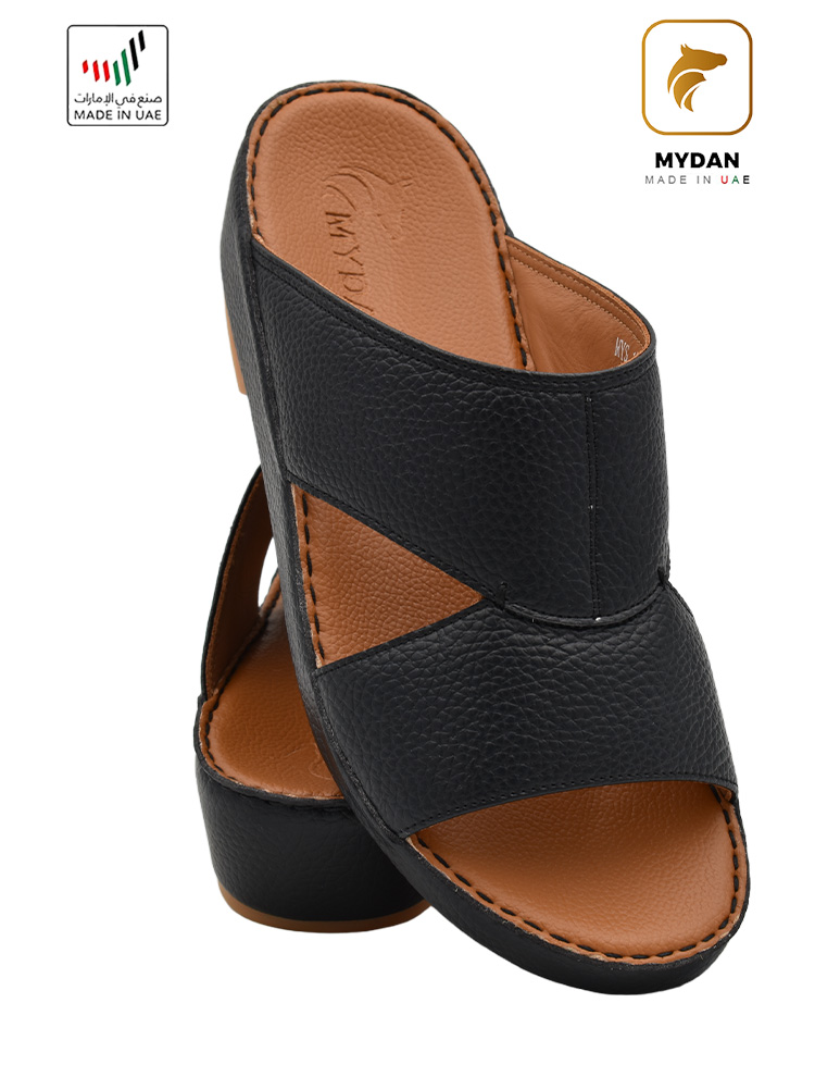 Mydan-[MD85]-MYS-105-Black-Gents-Sandal-6