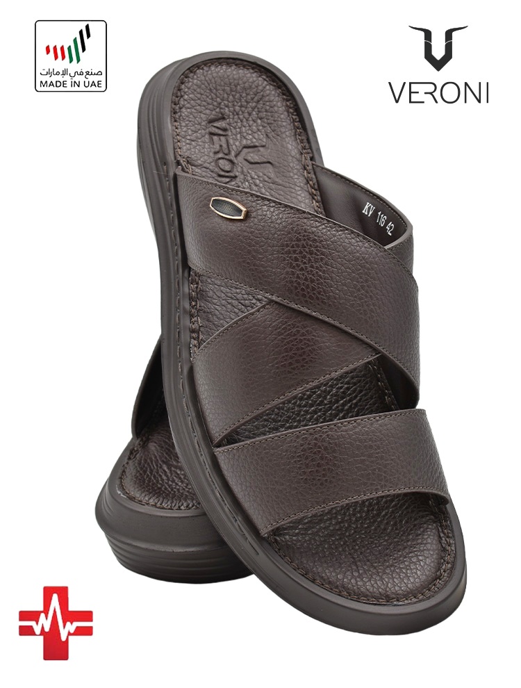 Veroni Air [VA4] KV-116 Brown Gents Sandal