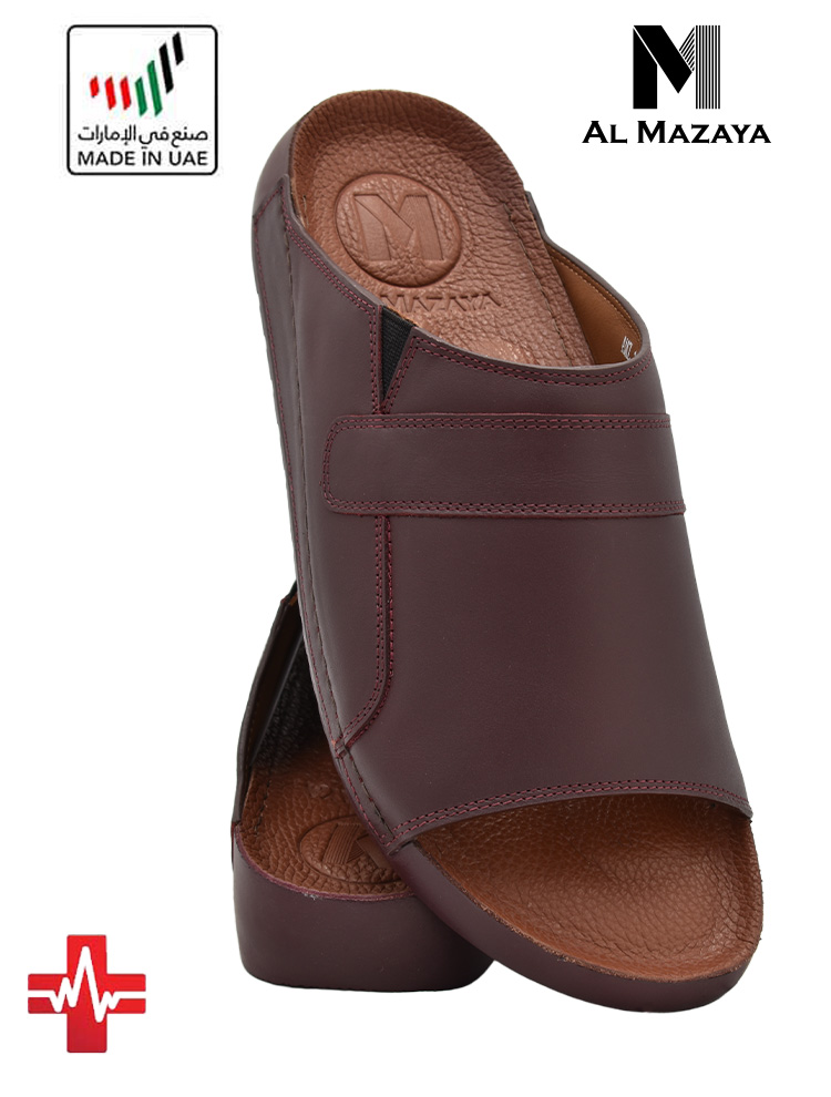 Al Mazaya [MZ29] AM115 Brown Gents Sandal