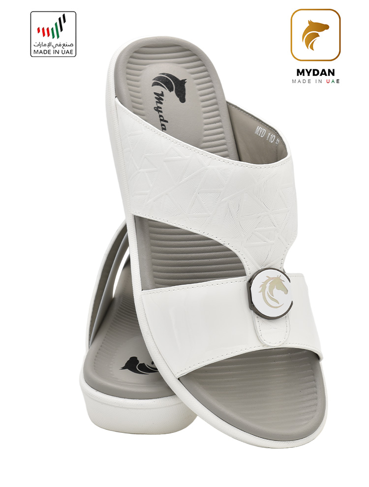 Mydan-[MD110]-MYD-110-White-Gents-Sandal-6