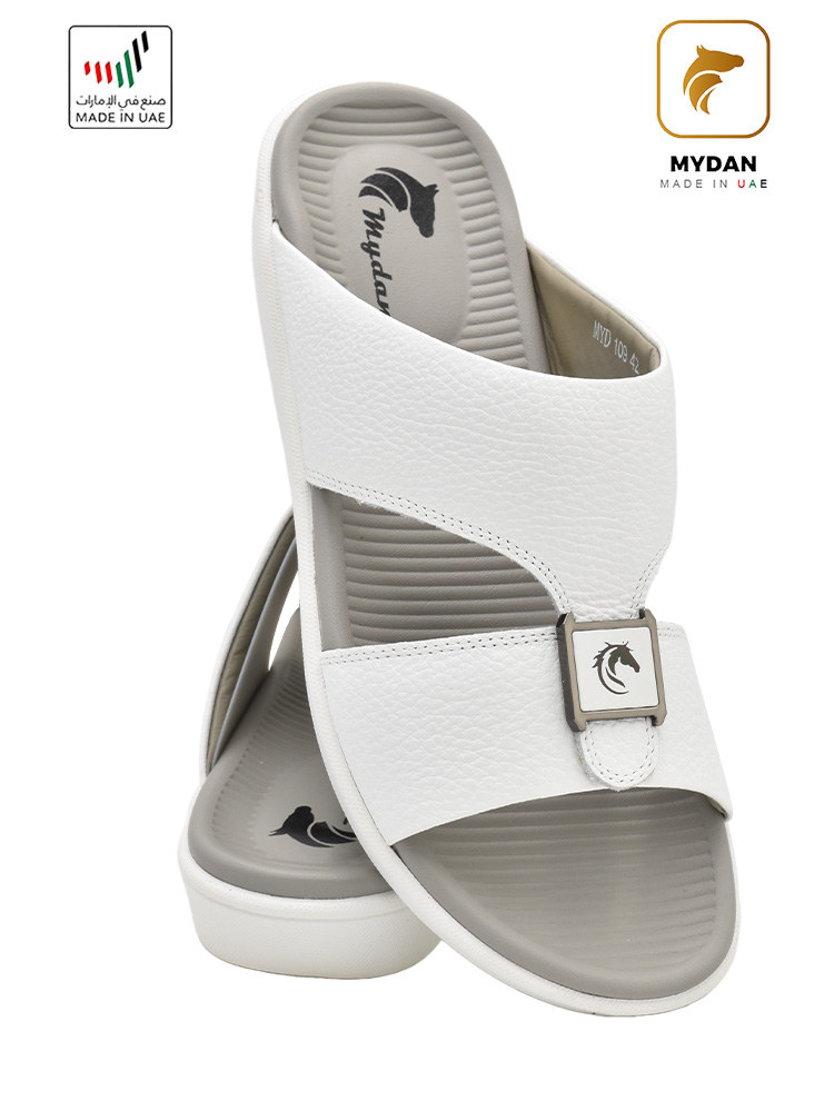 Mydan-[MD115]-MYD-109-White-Gents-Sandal-6